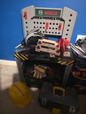 Kids Bosch Tool Work Bench and