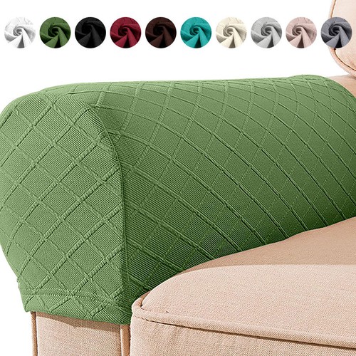 Stretch couch armrest covers - stretch,