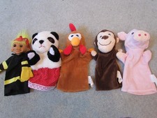 5 GLOVE / HAND PUPPETS