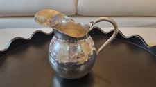 Culinary Concepts London Polished Metal Silver-Coloured Jug Pitcher Holds 2pints