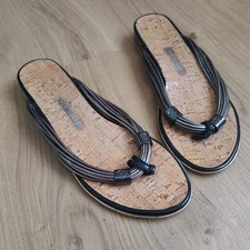 Ted Baker Women's Sandals UK 5 cork based gold Flip-Flops