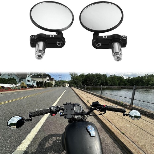 Motorcycle bar end side - end,
