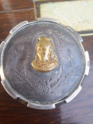 Antique victorian 1887 golden - antique,