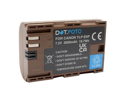 E6p 2600mah usb - lp-e6p, usb-c