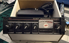 RDL RU-MX4T- 4ch Mic/Line Mixer w/ Phantom Power & Transformer - Mic/Line Output