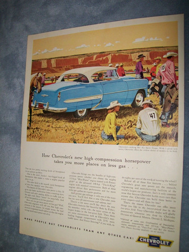 1954 chevrolet chevy bel air - chevy,
