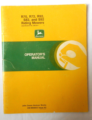 1985 john deere riding mowers - john,