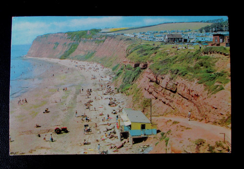 Sandy bay exmouth devon - bay, cliffs