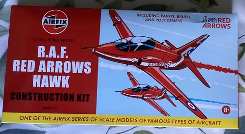 Airfix retro box - box, red