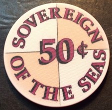 50 cent Sovereign of the Seas