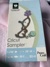 Cricut Expression Cartridge Cricut Sampler- Linked