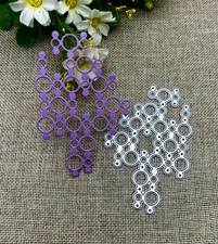 Circles Background Metal Cutting Die , Scrapbooking . Embossing . DIY . BB 23