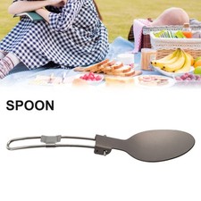 Titanium Folding Spoon Spork