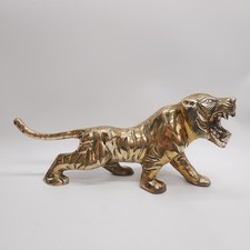 Large Vintage Solid Brass