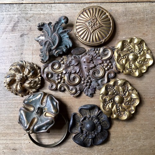 Antique french gilded - french, flower