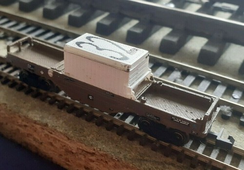 Gauge nuclear flask wagon - n,