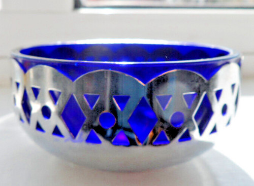 Vintage cobalt blue - , and