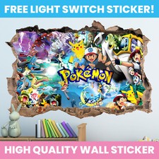 Pokemon hole wall sticker - hole,