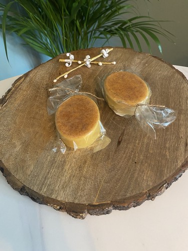 Goats milk soap with - milk,