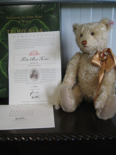Boxed steiff ltd ed - ltd,