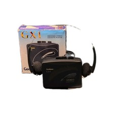 Goodmans GX1 personal stereo radio cassette player Boxed With Headphones