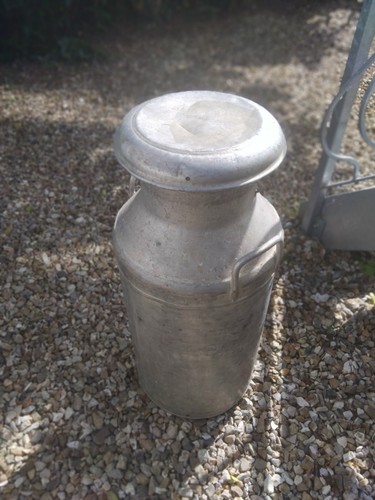 Vintage milk churn c - milk, ,