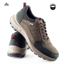 Mens Waterproof Hiking Walking Casual Trekking Trail Lace Trainers Shoes Size
