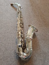 Alto Saxophone Martin Handcraft 1925. Silver plated incl. Hiscox case