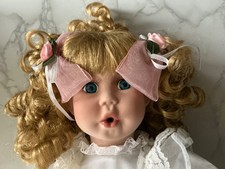 Tomorrows Treasures 17”  Porcelain Doll Limited Edition