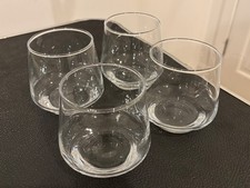 4 x 400ml Glass Tumblers