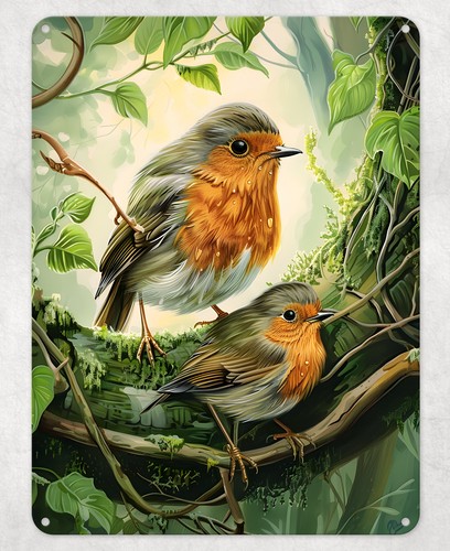 Robin bird mum - robin,