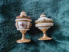 2 Trinket Boxes Egg Kingspoint
