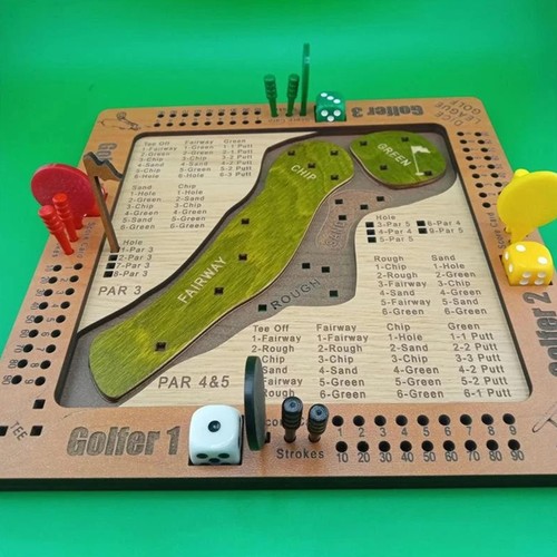 Wooden mini tabletop - wooden, dice