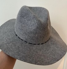 Fedora Hat - Adolfo Dominguez - Grey - Small