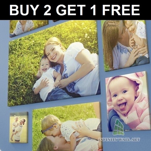Personalised photo canvas - on,