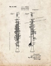 Electrical Clarinet Patent