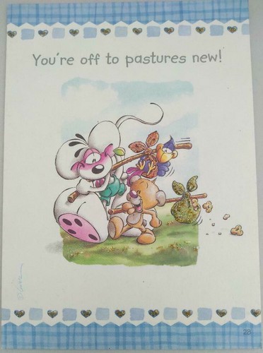 Diddl good luck card - good,