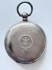 Antique Solid Silver Pocket