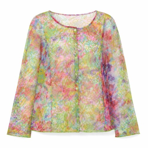 Evalinka womens sheer blouse - evalinka,