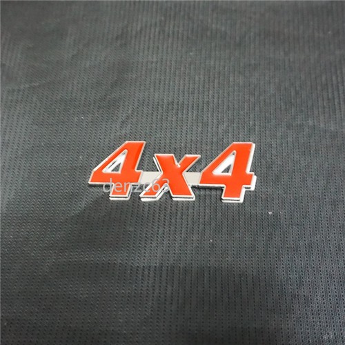 Chrome red 4x4 silver - 1x,