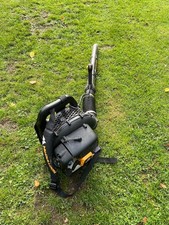  McCulloch 46cc 2 Stroke Petrol Backpack Leaf Blower GB355BP Garden, hardly used