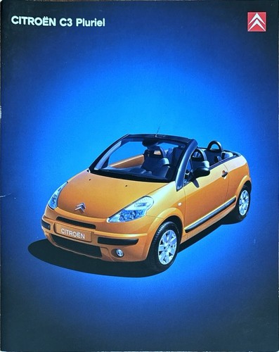 Citroen pluriel brochure - citroen,
