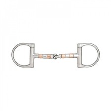 Copper Roller D-Ring Snaffle