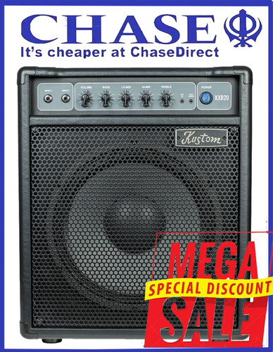 Kustom guitar bass amplifier - kustom,