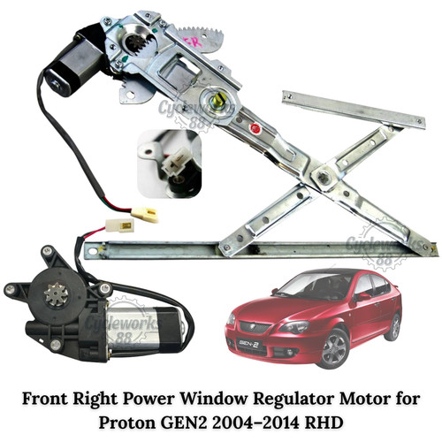 Front right power window - front,