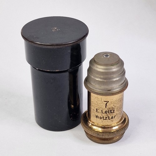 Leitz wetzlar 7 brass - e.,