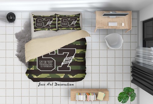 Vintage camouflage number - 3d,