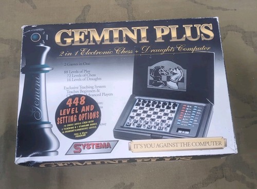 Electronic chess set gemini - electronic,