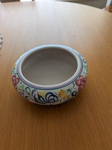 Poole pottery floral dish - dish, good