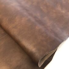 1.8-2.0mm Thick Dark Brown Two Tone Veg Tan Full Grain 100% Real Cowhide Leather